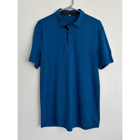 lululemon athletica Other - Royal Blue Men's Lululemon Cotton Polo Shirt M